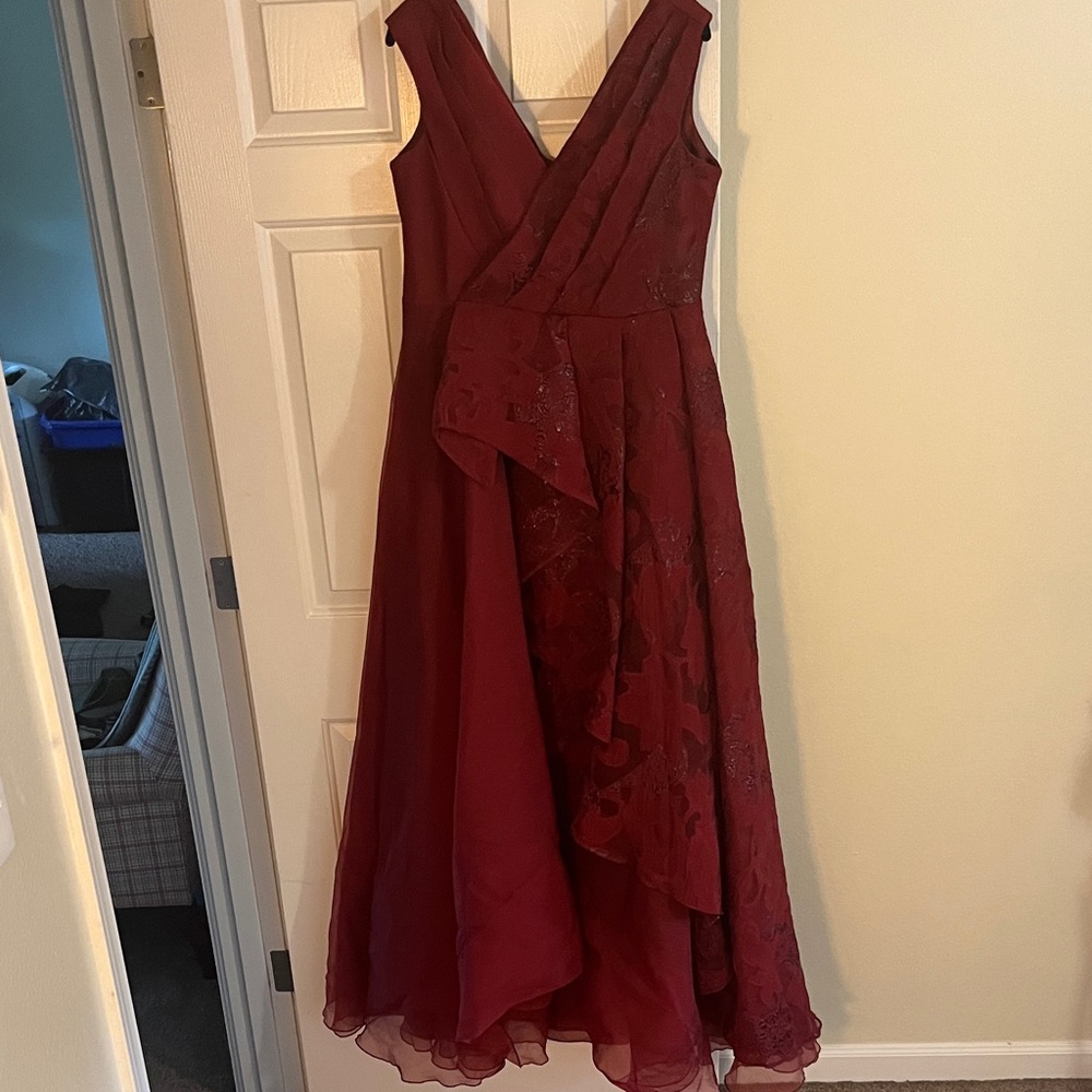 John Paul Ataker Red Gown